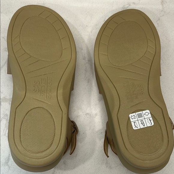 SAS Duo Natural Tan Sandals with Cushioned Footbed and Adjustable Straps 6W - Picture 12 of 16